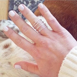 Stella and dot Gwen coil ring